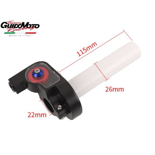 Comando gas rapido nero - comando, rosso