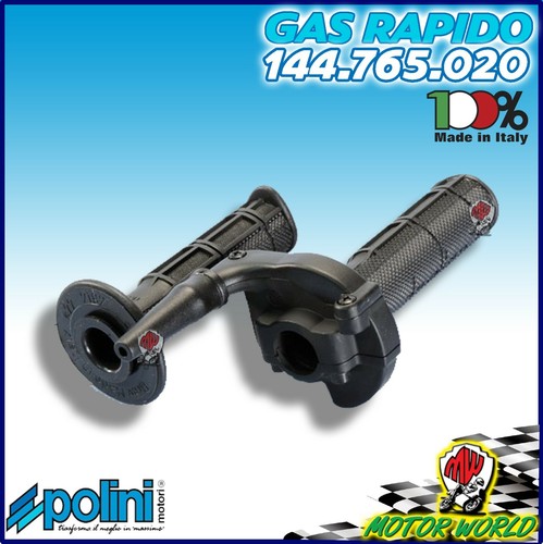 Comando gas rapido polini - rapido, con